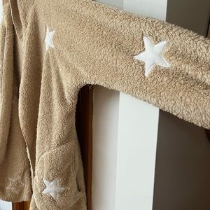 Teddy jacket/bear coat. Ladies one size fits all. Cozy